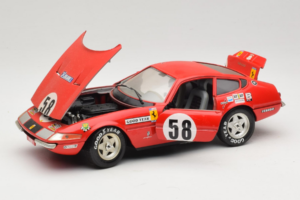 Ferrari 365 GTB/4 Daytona Berlinetta #58 Punane Techno Giodi 1:18 40011 Metall - pilt 2/8