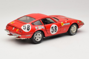 Ferrari 365 GTB/4 Daytona Berlinetta #58 Punane Techno Giodi 1:18 40011 Metall - pilt 3/8