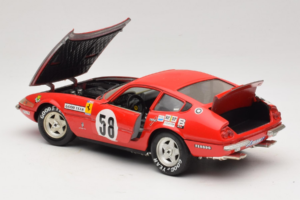 Ferrari 365 GTB/4 Daytona Berlinetta #58 Punane Techno Giodi 1:18 40011 Metall - pilt 5/8