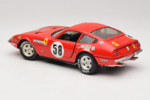Ferrari 365 GTB/4 Daytona Berlinetta #58 Punane Techno Giodi 1:18 40011 Metall - pilt 7/8