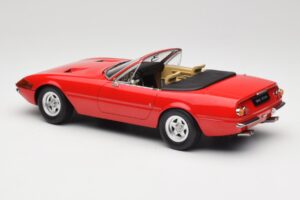 Ferrari 365 GTB/4 Daytona Spyder Series II Rosso Dino KK-Scale 1:18 KKDC180621 Metall - pilt 5/6