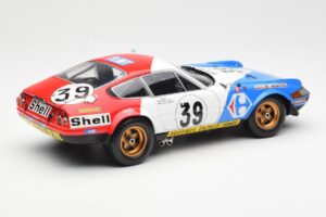 Ferrari 365 GTB/4 #39 J-C. Andruet / Lena 24 Hours of Le Mans 1972 Kyosho 1:18 08164E Metall - pilt 3/8
