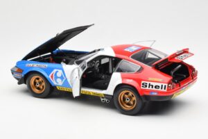 Ferrari 365 GTB/4 #39 J-C. Andruet / Lena 24 Hours of Le Mans 1972 Kyosho 1:18 08164E Metall - pilt 5/8