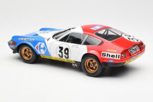 Ferrari 365 GTB/4 #39 J-C. Andruet / Lena 24 Hours of Le Mans 1972 Kyosho 1:18 08164E Metall - pilt 7/8