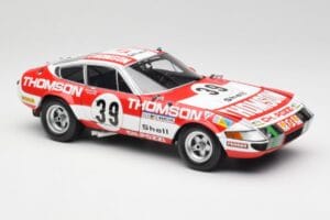 Ferrari 365 GTB4 Competizione #39 1973 Kyosho 1:18 08164F Metall - pilt 6/8