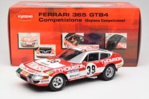 Ferrari 365 GTB4 Competizione #39 1973 Kyosho 1:18 08164F Metall - pilt 8/8