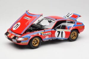 Ferrari 365 GTB4 Competizione #71 24 Hours of Le Mans 1974 Kyosho 1:18 08164A Metall - pilt 2/8