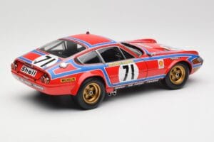 Ferrari 365 GTB4 Competizione #71 24 Hours of Le Mans 1974 Kyosho 1:18 08164A Metall - pilt 3/8