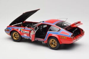 Ferrari 365 GTB4 Competizione #71 24 Hours of Le Mans 1974 Kyosho 1:18 08164A Metall - pilt 5/8