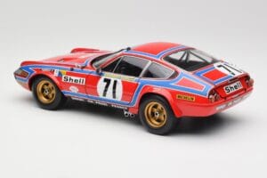 Ferrari 365 GTB4 Competizione #71 24 Hours of Le Mans 1974 Kyosho 1:18 08164A Metall - pilt 7/8
