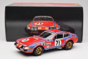 Ferrari 365 GTB4 Competizione #71 24 Hours of Le Mans 1974 Kyosho 1:18 08164A Metall - pilt 8/8
