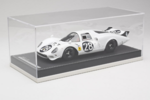 Ferrari 365 P2 #28 M. Gregory / J. Schlesser NART 24 Hours of Daytona 1967 Valge AB Models 1:18 REMC019 Vaik - pilt 2/6
