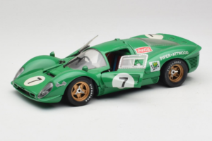 Ferrari 412P #7 Roheline 24 Hours of Daytona 1967 Eagles Race 1:18 37000 Metall - pilt 2/8