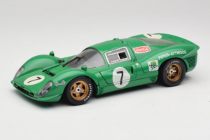 Ferrari 412P #7 Roheline 24 Hours of Daytona 1967 Eagles Race 1:18 37000 Metall