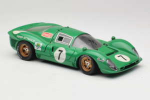 Ferrari 412P #7 Roheline 24 Hours of Daytona 1967 Eagles Race 1:18 37000 Metall - pilt 6/8