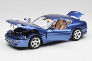 Ferrari 456 GT Blu Pozzi Bburago 1:18 3036-M3 Metall - pilt 2/8