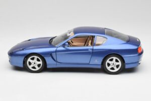 Ferrari 456 GT Blu Pozzi Bburago 1:18 3036-M3 Metall - pilt 4/8