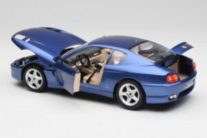 Ferrari 456 GT Blu Pozzi Bburago 1:18 3036-M3 Metall - pilt 5/8