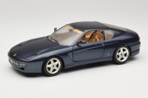 Ferrari 456 GT Sinine Bburago 1:18 3036-B1 Metall