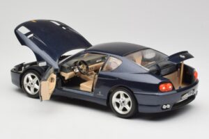 Ferrari 456 GT Sinine Bburago 1:18 3036 Metall - pilt 7/8