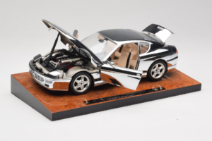 Ferrari 456 GT Chrome Silver Bburago 1:18 3746-R1 Metall - pilt 2/8