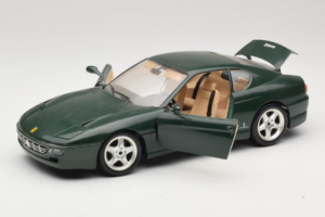 Ferrari 456 GT Tumerohe Bburago 1:18 3046-GR1 Metall - pilt 2/8