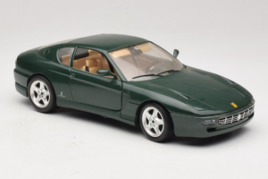 Ferrari 456 GT Tumerohe Bburago 1:18 3046-GR1 Metall - pilt 6/8