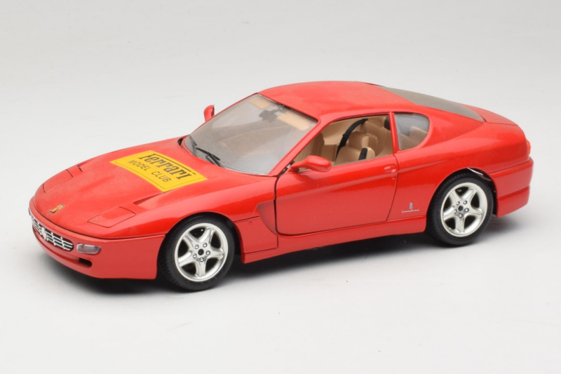 Ferrari 456 GT Ferrari Model Club Punane Bburago 1:18 3036-P1 Metall