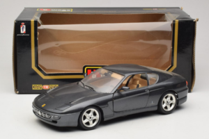 Ferrari 456 GT Hall Metallic Bburago 1:18 3036-G1 Metall - pilt 8/8