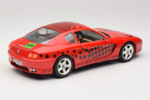 Ferrari 456 GT Interconti Car HiFi Punane Bburago 1:18 3036-D Metall - pilt 3/8