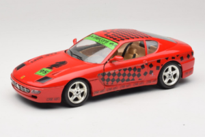 Ferrari 456 GT Interconti Car HiFi Punane Bburago 1:18 3036-D Metall