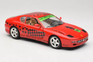 Ferrari 456 GT Interconti Car HiFi Punane Bburago 1:18 3036-D Metall - pilt 6/8