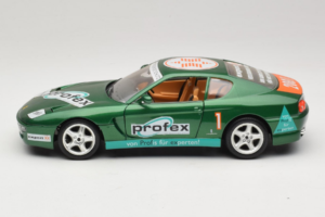 Ferrari 456 GT Profex #1 Roheline 1992 Bburago 1:18 3336-GR1 Metall - pilt 4/8