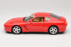 Ferrari 456 GT Punane Bburago 1:18 3046-R1 Metall - pilt 4/8