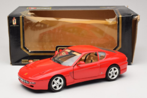 Ferrari 456 GT Punane Bburago 1:18 3046-R1 Metall - pilt 8/8