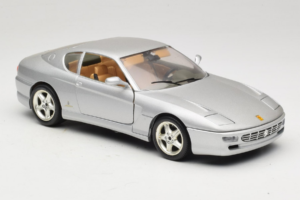 Ferrari 456 GT Hõbe Bburago 1:18 3336-S1 Metall - pilt 6/8