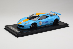 Ferrari 458 LB Works Gulf Blue Orange BBA 1:18 REMC033 Vaik - pilt 2/7