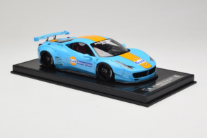 Ferrari 458 LB Works Gulf Blue Orange BBA 1:18 REMC033 Vaik - pilt 4/7