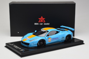 Ferrari 458 LB Works Gulf Blue Orange BBA 1:18 REMC033 Vaik - pilt 7/7