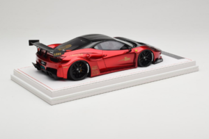 Ferrari 458 Liberty Walk LB-Silhouette WORKS GT Candy Punane IVY 1:18 REMC003 Vaik - pilt 3/6