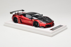 Ferrari 458 Liberty Walk LB-Silhouette WORKS GT Candy Punane IVY 1:18 REMC003 Vaik - pilt 4/6