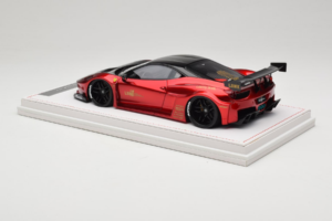 Ferrari 458 Liberty Walk LB-Silhouette WORKS GT Candy Punane IVY 1:18 REMC003 Vaik - pilt 5/6