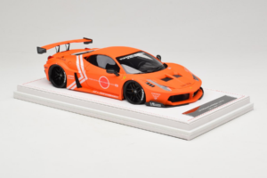 Ferrari 458 Liberty Walk LB-Silhouette WORKS GT Oranž IVY 1:18 REMC002 Vaik - pilt 4/6