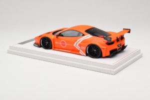Ferrari 458 Liberty Walk LB-Silhouette WORKS GT Oranž IVY 1:18 REMC002 Vaik - pilt 5/6