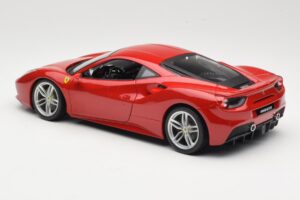 Ferrari 488 GTB Punane Bburago 1:18 18-16008 Metall - pilt 7/8