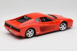 Ferrari 512 TR Punane Mira 1:18 6144 Metall - pilt 3/8