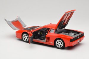 Ferrari 512 TR Punane Mira 1:18 6144 Metall - pilt 5/8