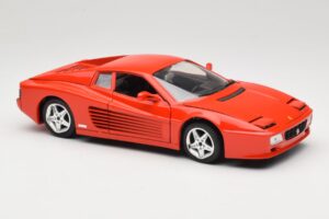 Ferrari 512 TR Punane Mira 1:18 6144 Metall - pilt 6/8