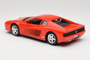 Ferrari 512 TR Punane Mira 1:18 6144 Metall - pilt 7/8