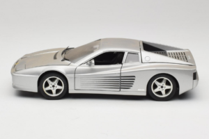 Ferrari 512 TR Hõbedane Mira 1:18 6178-B1 Metall - pilt 4/8